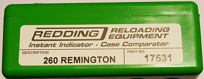 Redding 6mm Creedmoor Instant Indicator w/o Dial Indicator