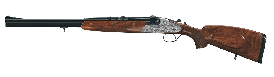 Merkel 2022E Over-and-Under Rifle 9.3x74R Game Scene Engraving