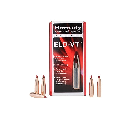 Hornady .224 22 cal 69 grain ELD-VT Bullets 100 pack
