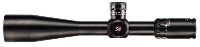 Sightron SIII PLR Series 6-24x50 Riflescope with Zero Stop, Illuminated MOA-H Reticle, Second Focal Plane 30mm Tube