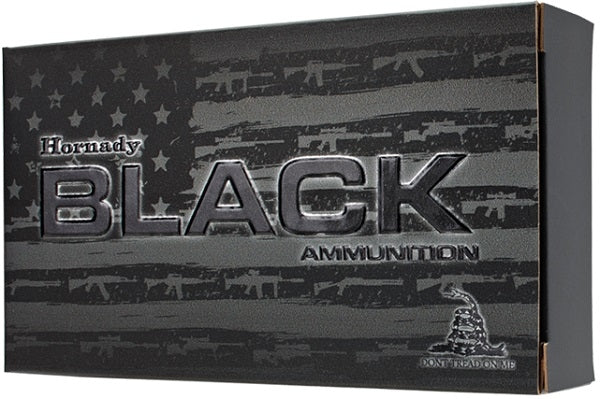 Hornady 223 Rem 62 grain FMJ Hornady Black Ammo 20 rd