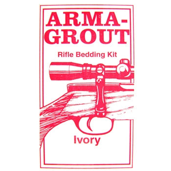 Arma-Grout Ivory Rifle Bedding Kit