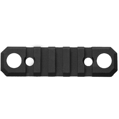 Grovtec AR foreend Picatinny Rail Adapter 3.1" 5-Slot Keymod w/Push Button Base