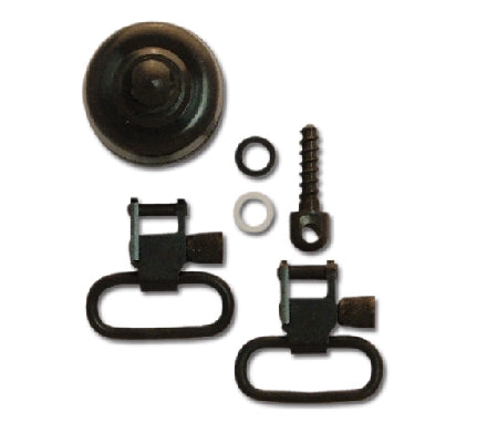 Grovtec Winchester 1200/1300 12 Gauge Swivel Set 1 Loops Satin Nickel