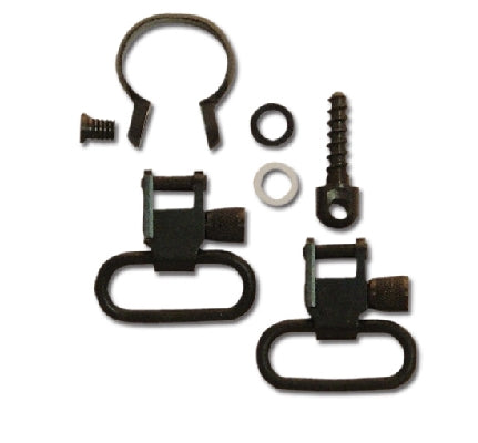 Grovtec One Piece Barrel Band Swivel Set .645-.660 1" Loops