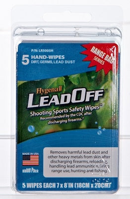 Hygenall LeadOff Range Bag - 5 single wipes
