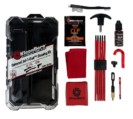 KleenBore 22 Caliber - 12 Gauge SAF-T-CLAD Coated Rods Cleaning Kit
