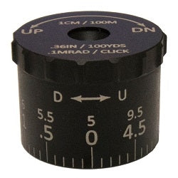 Sightron SIII Series 8-32x56mm & 6-24x50mm .1 MRAD Tactical Elevation Knob 9.5 MRAD