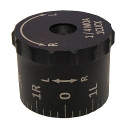 Sightron SIII Series 10-50x60mm Tactical Windage Knobs MOA 5L-5R