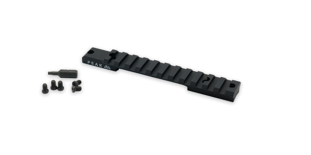 Weatherby Model 307 Picatinny Rail 20 MOA Long Action Matte Black