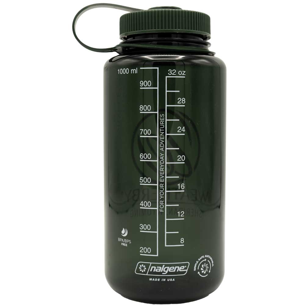 Weatherby 32oz Wide Mouth Water Bottle Jade Green