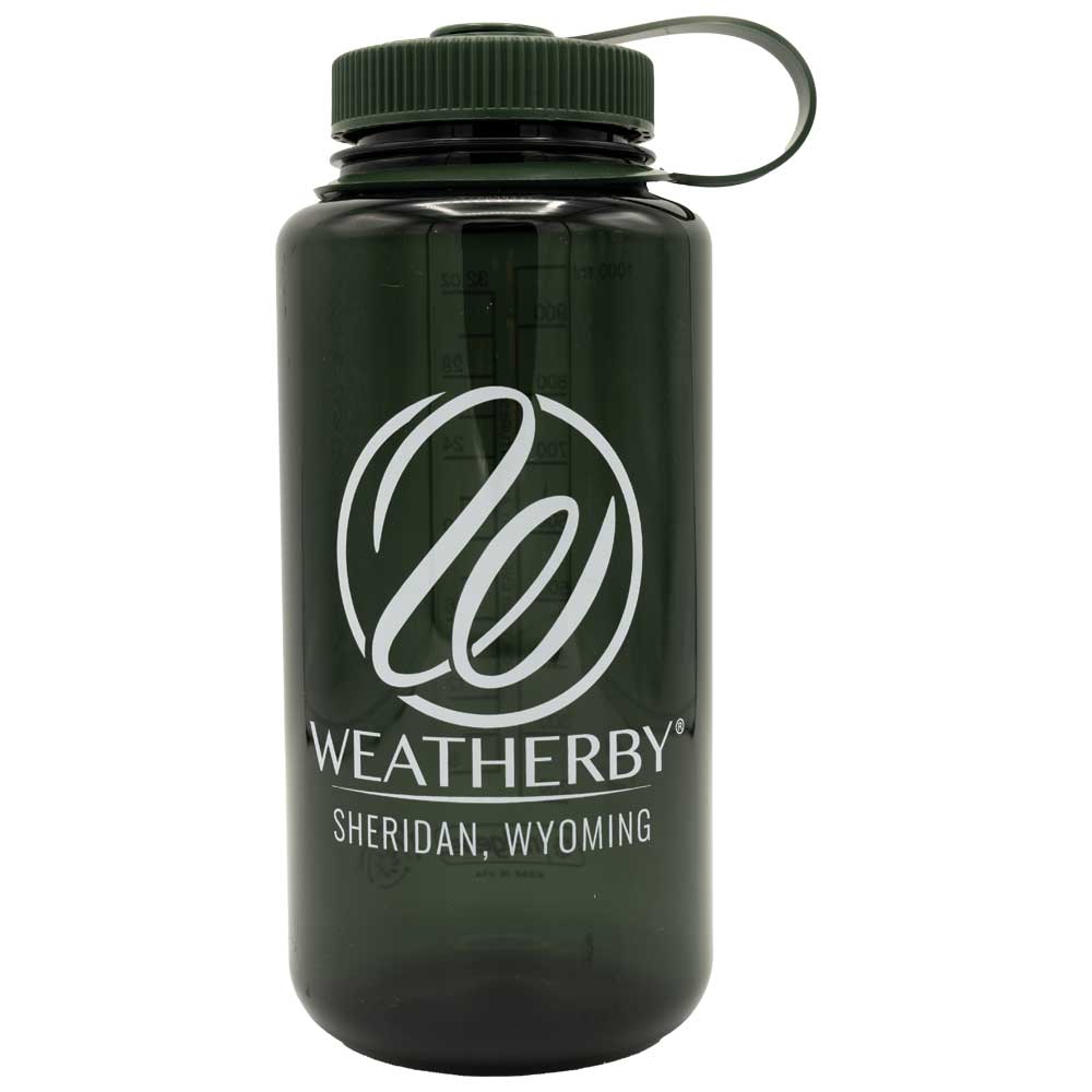 Weatherby 32oz Wide Mouth Water Bottle Jade Green