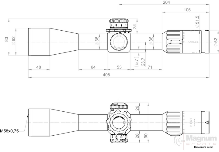 Kahles K540i 5-40x56i – view 9