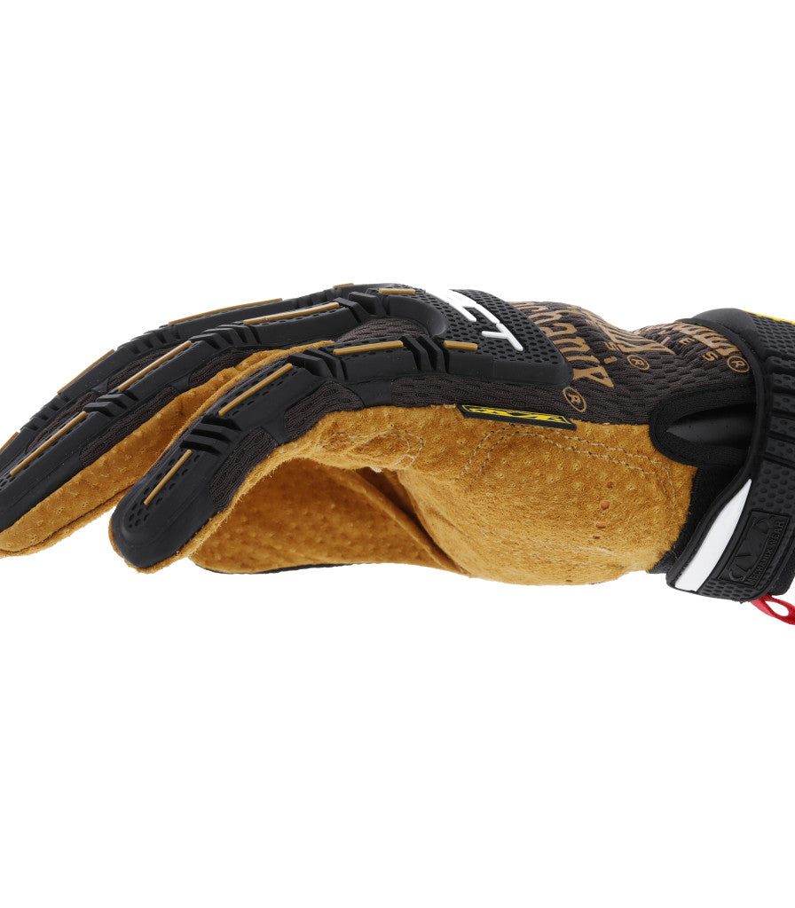 Mechanix Wear M-Pact Leather Glove Brown S