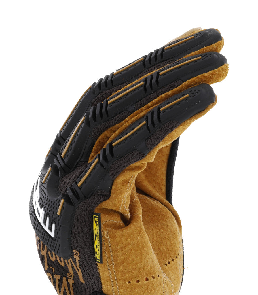 Mechanix Wear M-Pact Leather Glove Brown S
