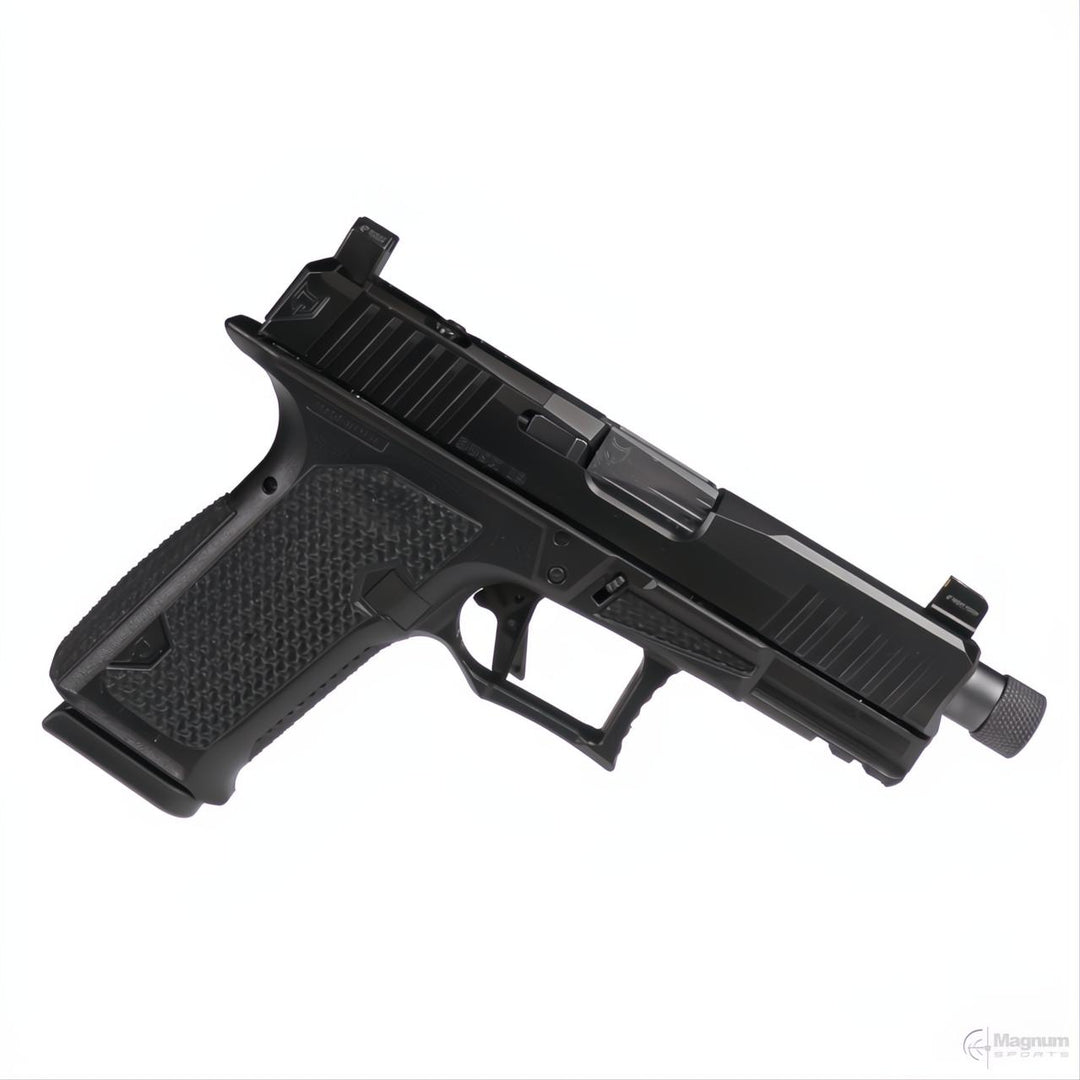 Lone Wolf TimberWolf 17 in 9mm Luger 5" Black with RMR cutout and Dawson Fiber Optic Sights