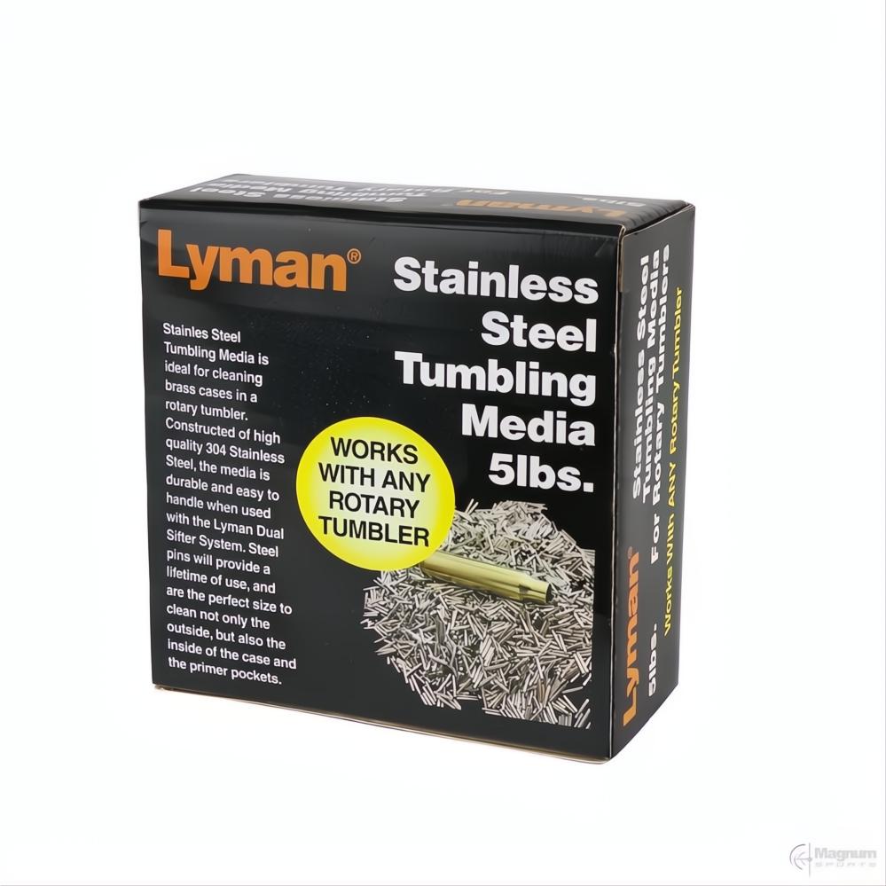 Lyman Rotary Case Stainless Steel Media 5 Lb
