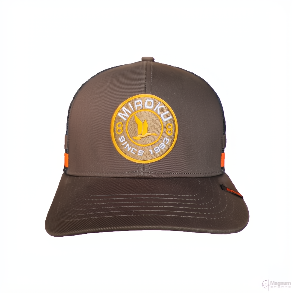 MIROKU DUCKLINE TRUCKER CAP BROWN