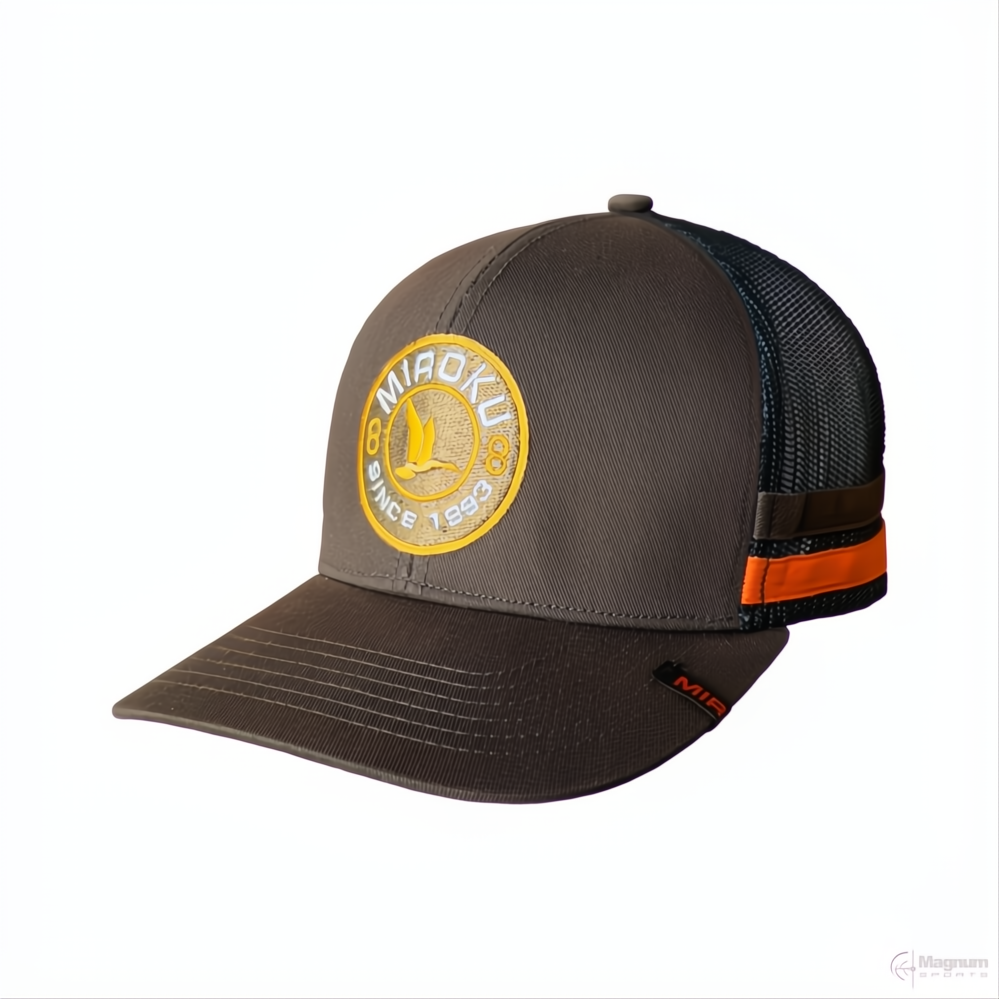 MIROKU DUCKLINE TRUCKER CAP BROWN