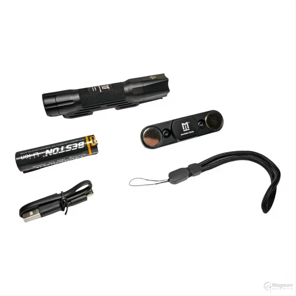 Magne-Tech Rigel II-M: 1100lm Magnetic Weapon Torch Kit For M-Lok Rails