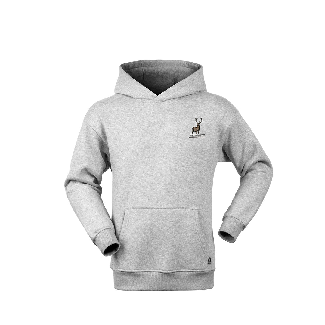 Hunters Element Monarch Hoodie Grey Marle
