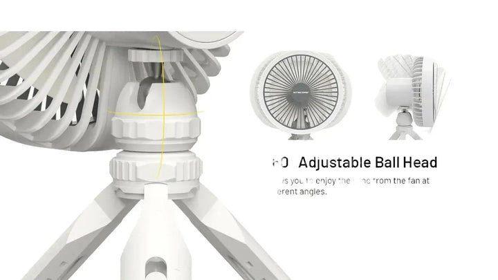 Nitecore Multifunction Electric Fan Grey view 13