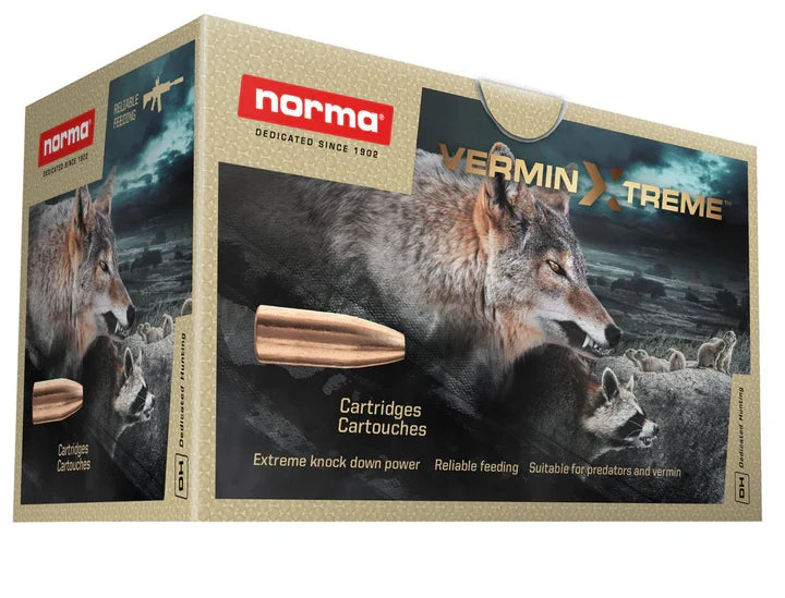 Norma 223 Rem 55gr Vermin Xtreme HP Ammo Can - image 1