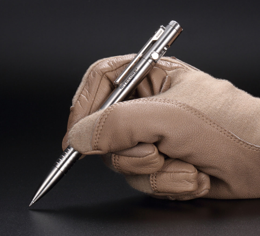Nitecore NTP30 Titanium Bolt Action Tactical Pen