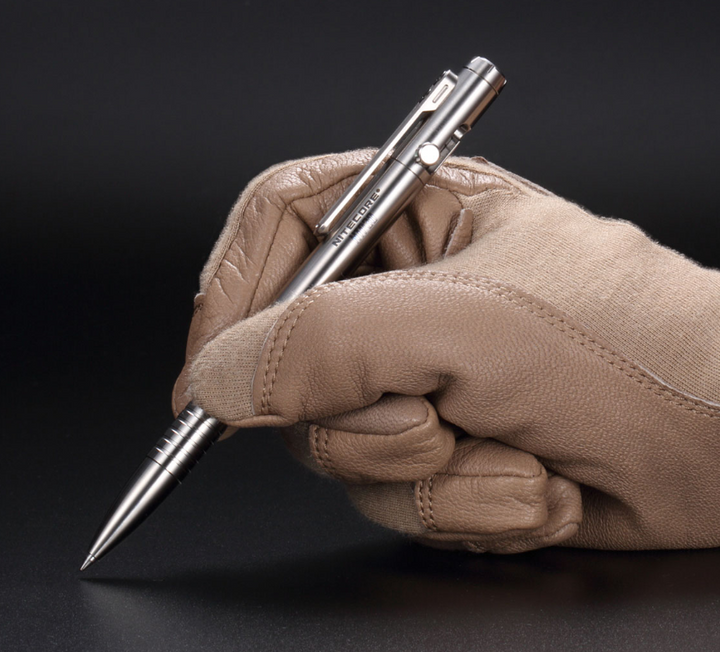 Nitecore NTP30 Titanium Bolt Action Tactical Pen