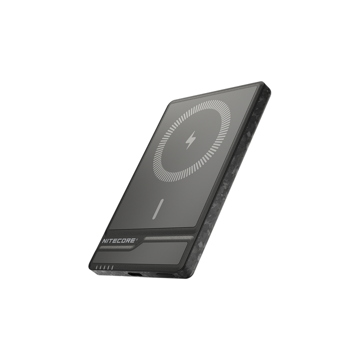 Nitecore NW5000 Carbon Fiber Magnetic Wireless Power Bank