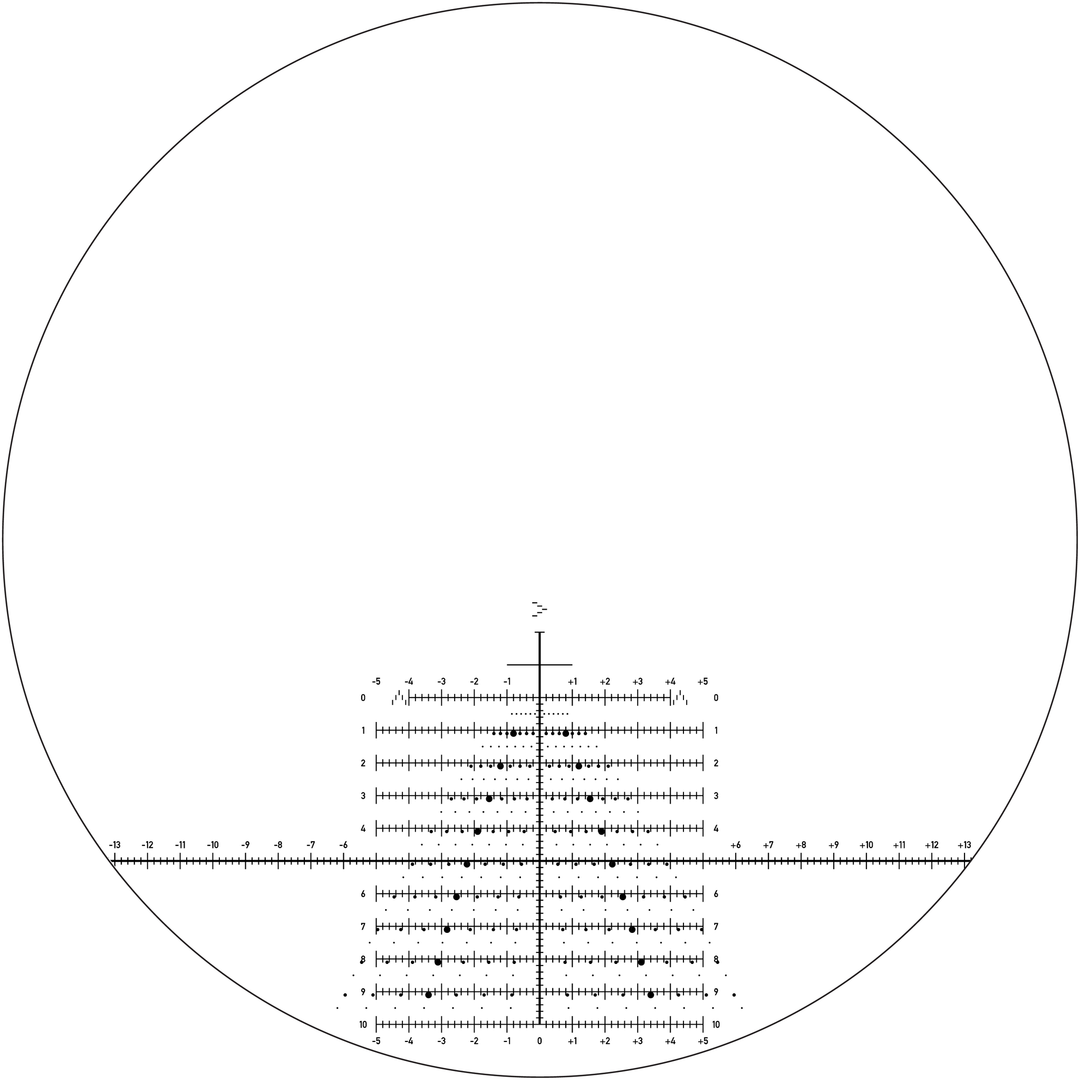 Nightforce CFS 6-36x50mm F1 Horus TREMOR4 reticle
