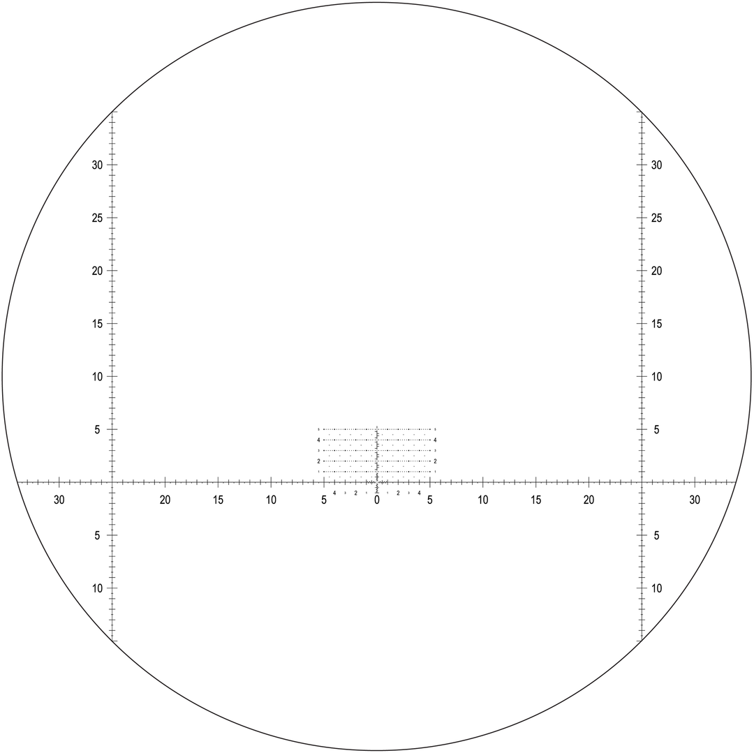 Nightforce CFS 6-36x50mm F1 MIL-XTs reticle