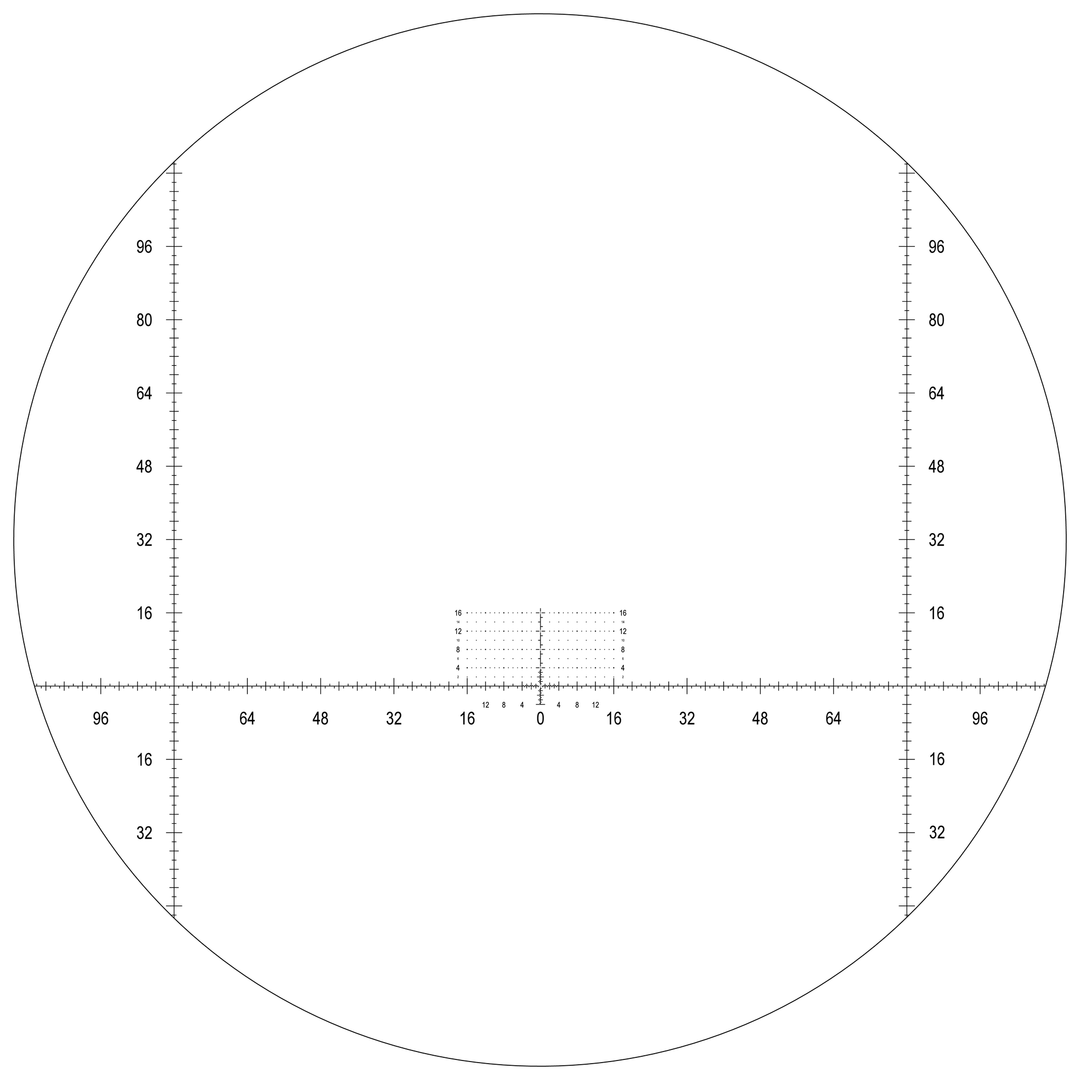 Nightforce CFS 6-36x50mm F1 MOA-XTs reticle