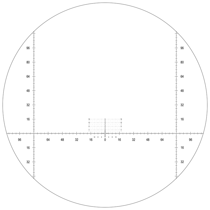 Nightforce CFS 6-36x50mm F1 MOA-XTs reticle