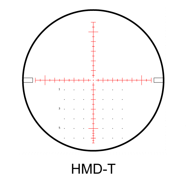 Nikko Stirling Hornet ED 10-50x60 HMD-T Illuminated reticle