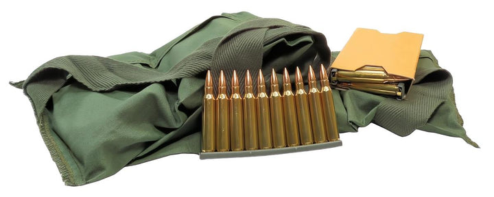 PMC 223 Rem 55gn FMJ in Ammo Can (840 rnds) &amp; Bandolier (140 rnds)