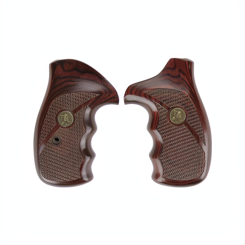 Pachmayr S&W Checkered Rosewood Grups