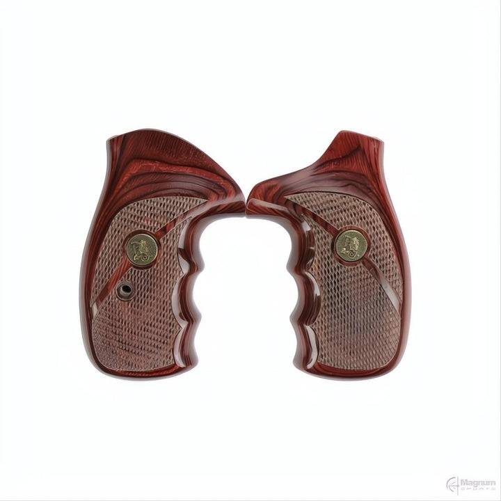 Pachmayr S&amp;W Rosewood Checkered Grips