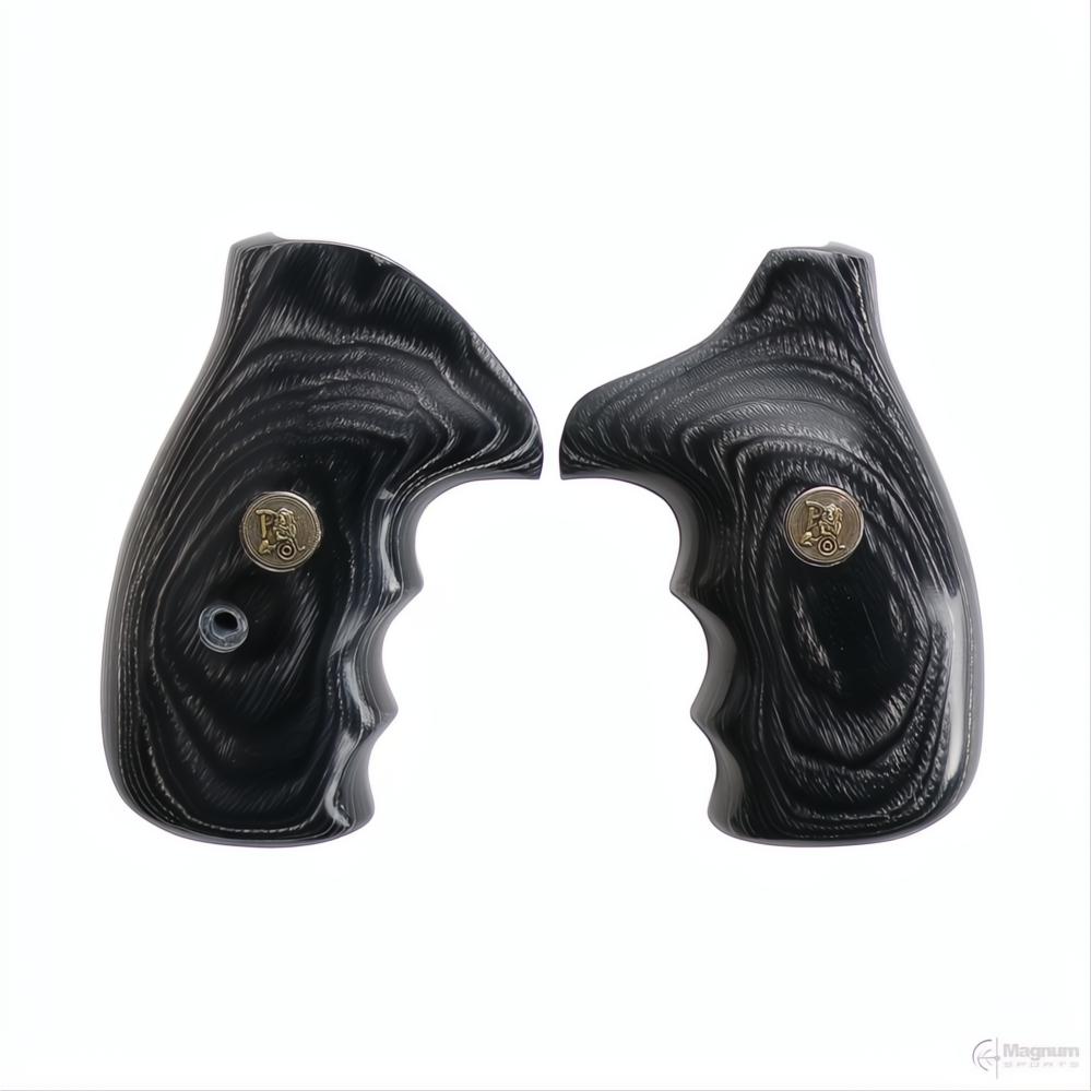 Pachmayr S&W Smooth Charcoal Grips