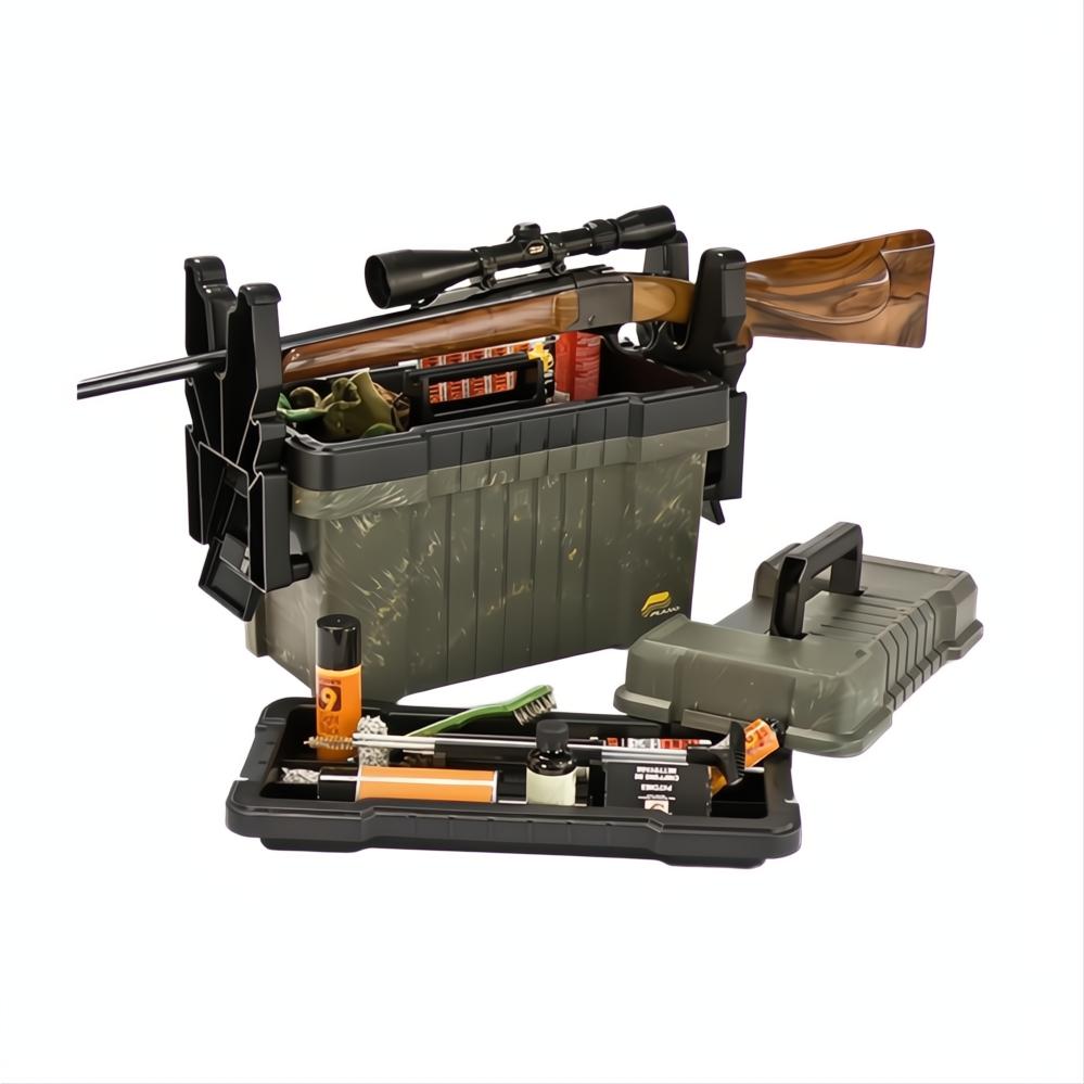 Plano Deluxe Shooters Case With Gun Rest