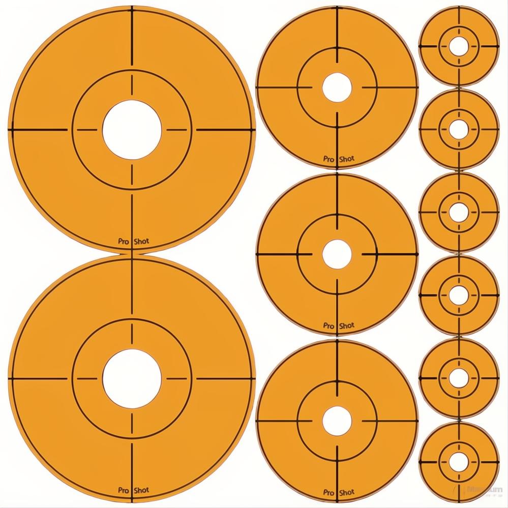 Proshot Assorted Peel & Stick Target Dots