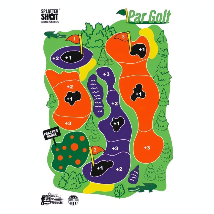Proshot Splatter Shot 12 x 18" Peel &amp; Stick Target
