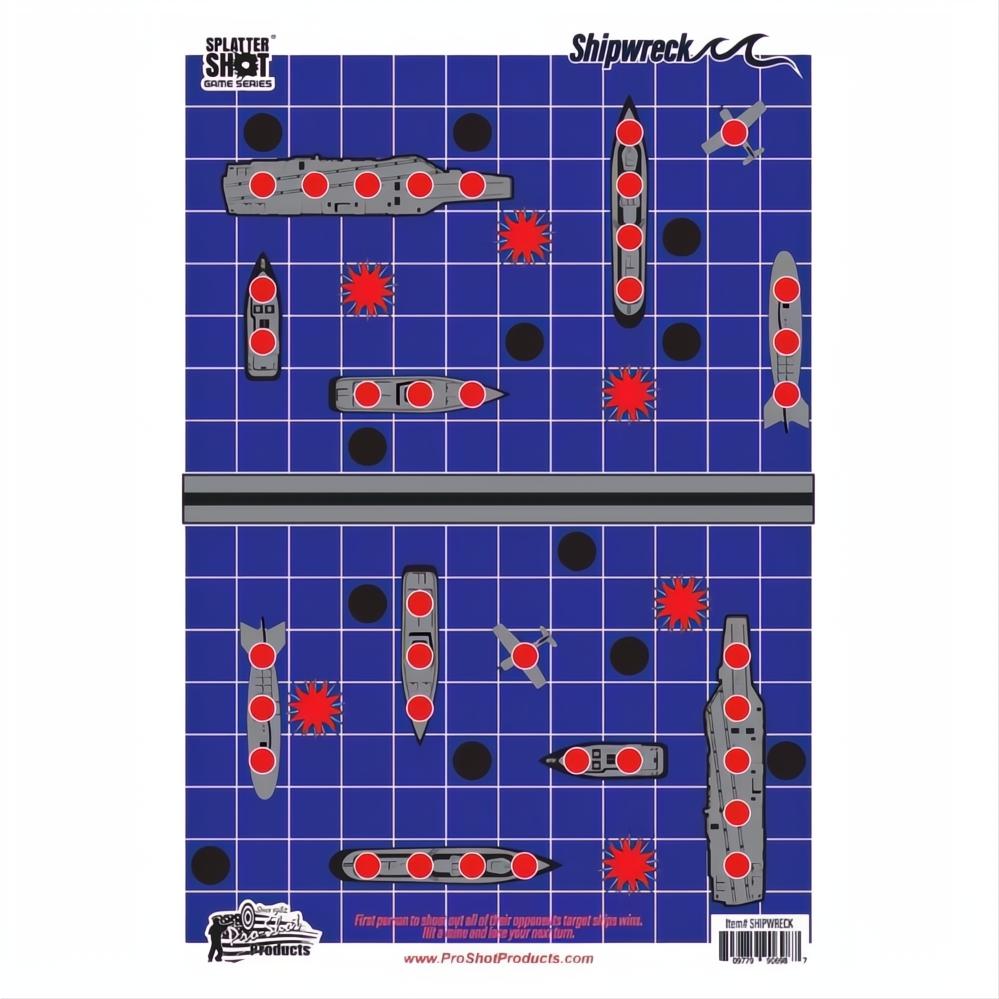 Proshot Splatter Shot 12 x 18" Peel &amp; Stick Target