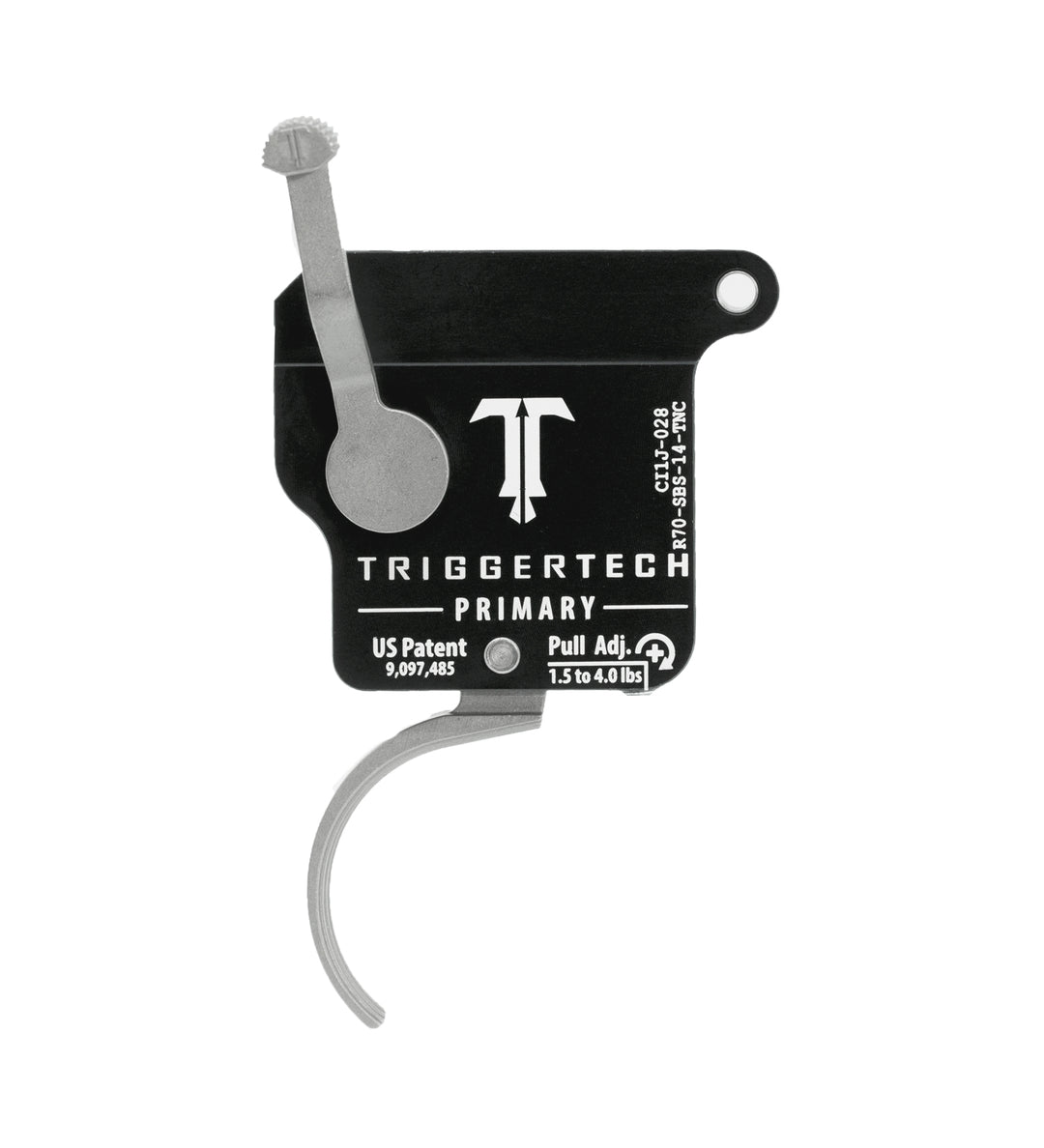 TriggerTech Primary Remington 700 Single-Stage Trigger Curved Stainless with Safety