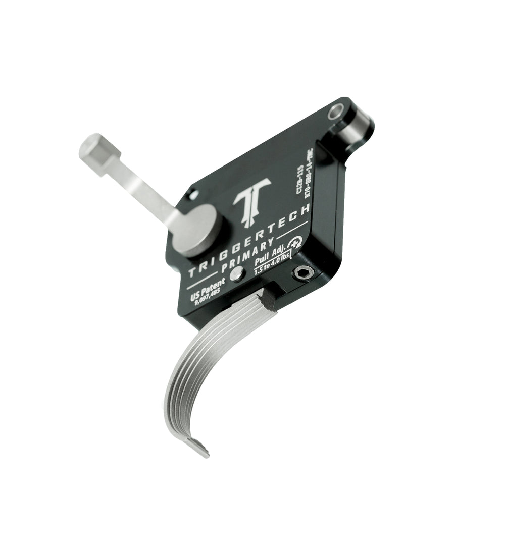 TriggerTech Primary Remington 700 Single-Stage Trigger Curved Stainless with Safety