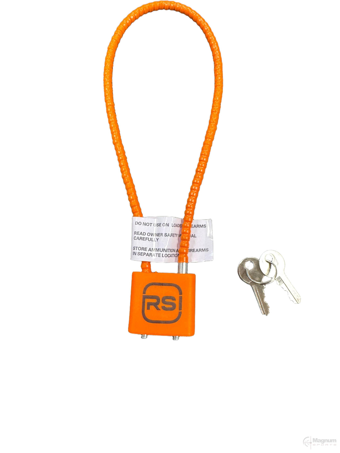 RSI 15" Cable Lock (Orange)