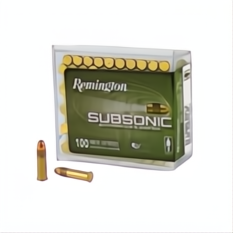 Remington 22LR SUBSONIC 40gr PLATED HP
