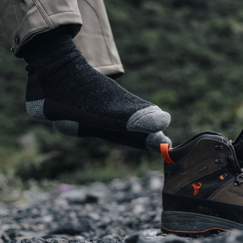Hunters Element Ridge Socks 3-pack Charcoal