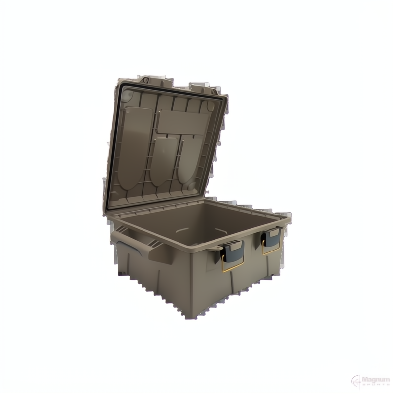 Ridgetek Ammo Crate Utility Box Lge Dark Earth Inc Padlock
