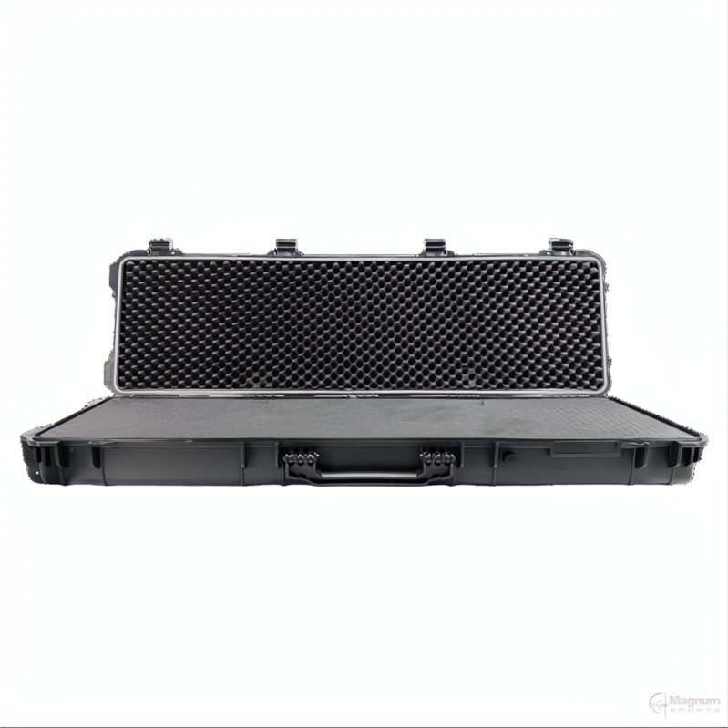 Ridgetek Rolling Double Rifle Case Black